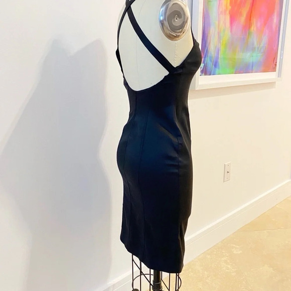 Moschino Black Mini Dress XS Vintage - Picture 6 of 15